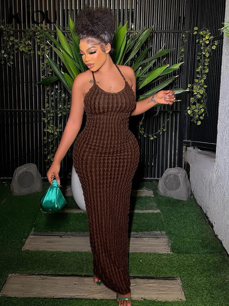 Ruched Spaghetti Strap Dress