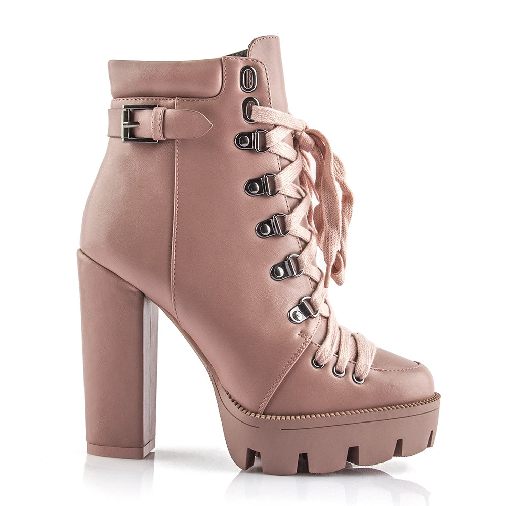 Platform Ankle Boots