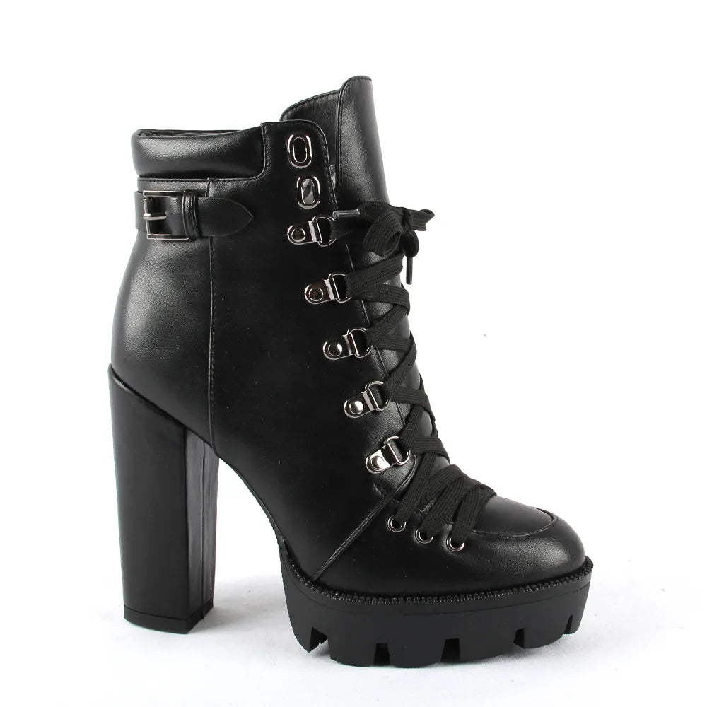 Platform Ankle Boots