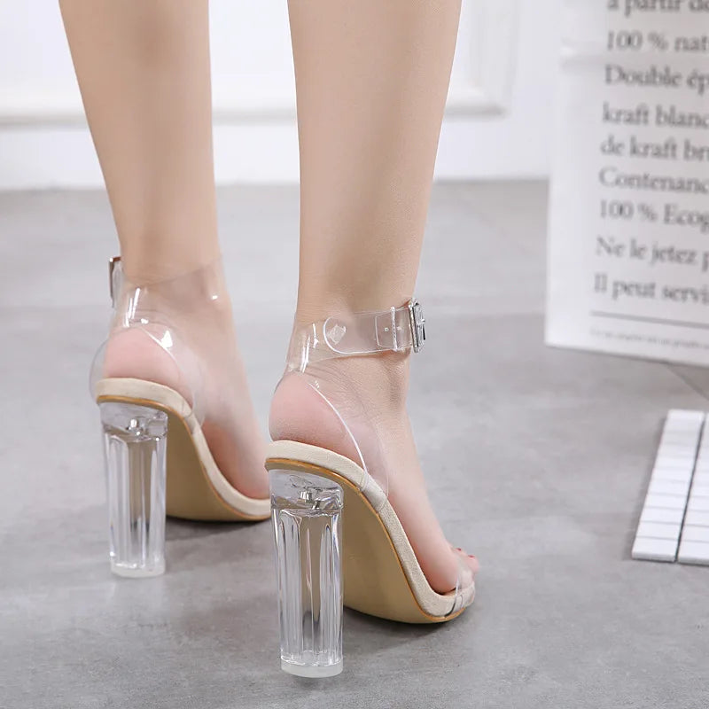 Transparent Heels