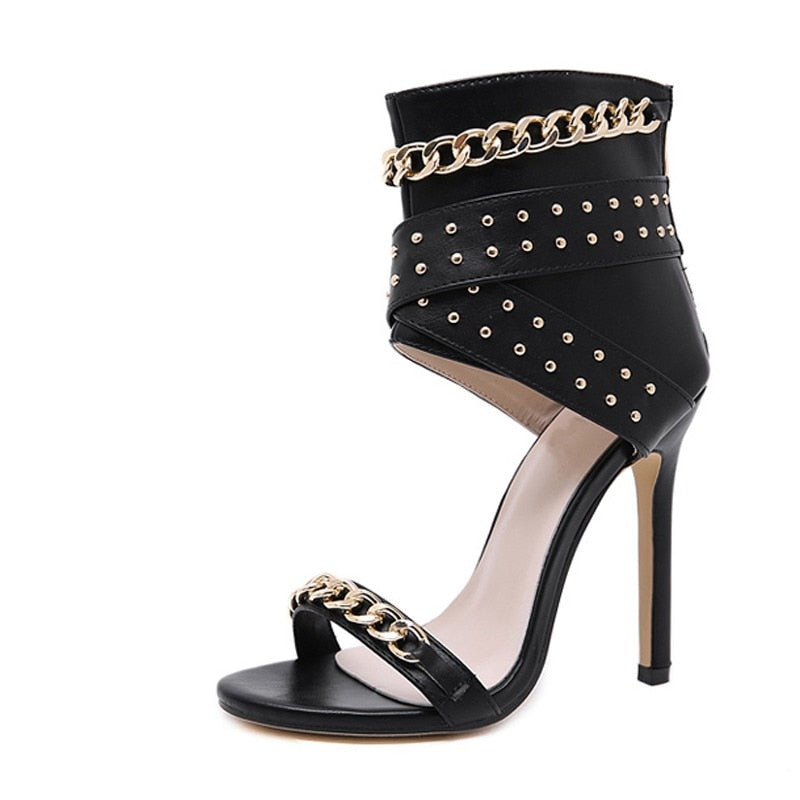 Rivet Gladiator High Heel