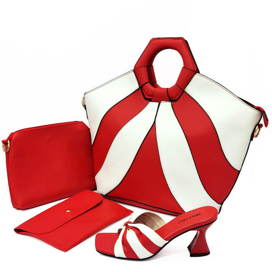 Handbag and Sandals Set