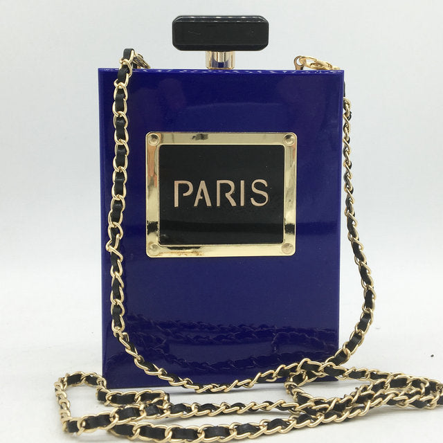 Clutche Perfume Bottle Crossbody