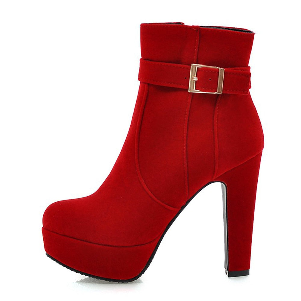 Ankle Platform Boots