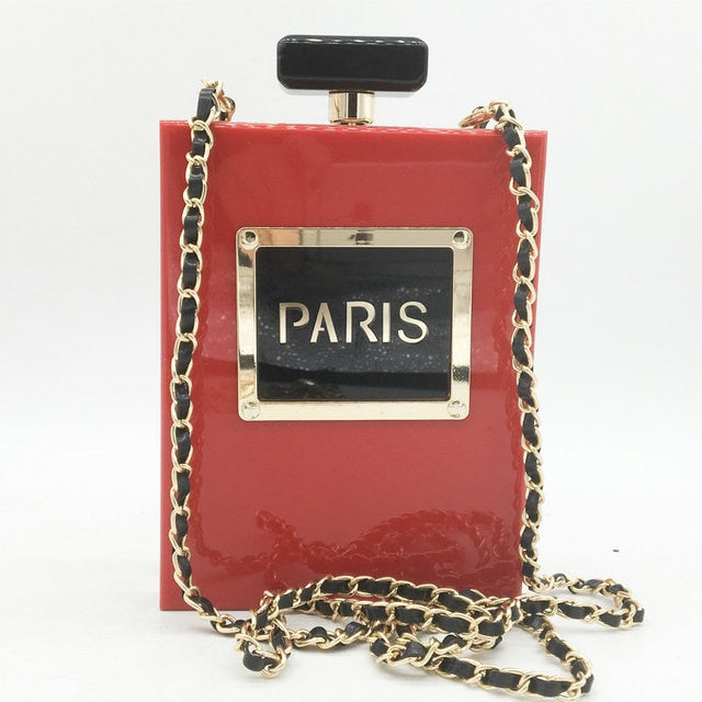 Clutche Perfume Bottle Crossbody