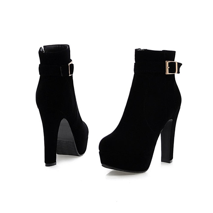 Ankle Platform Boots