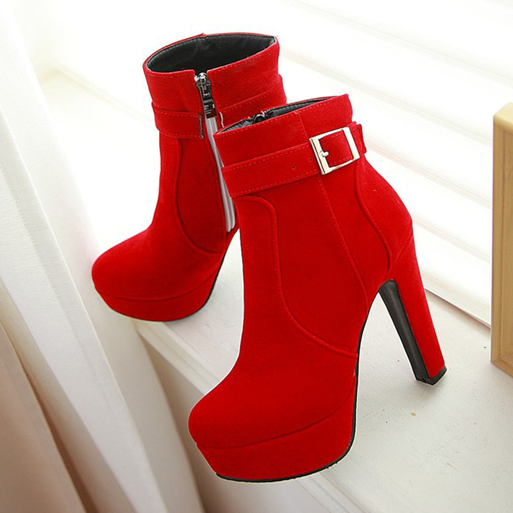 Ankle Platform Boots