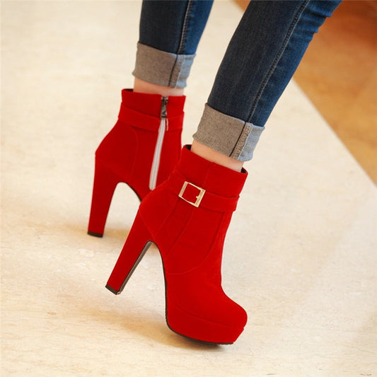 Ankle Platform Boots