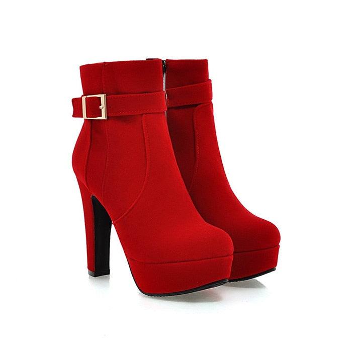 Ankle Platform Boots