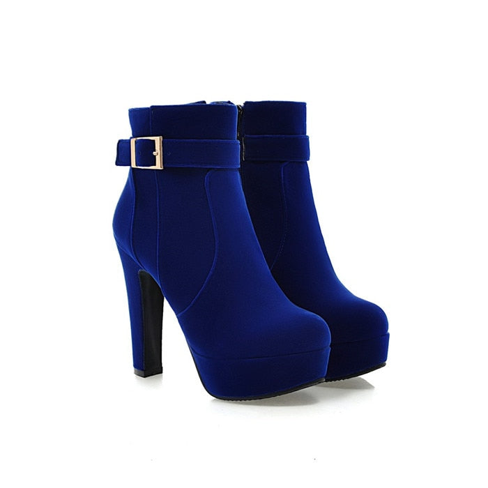 Ankle Platform Boots