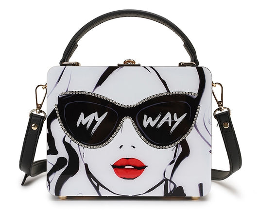 Pop ART - Crossbody Tote Handbag