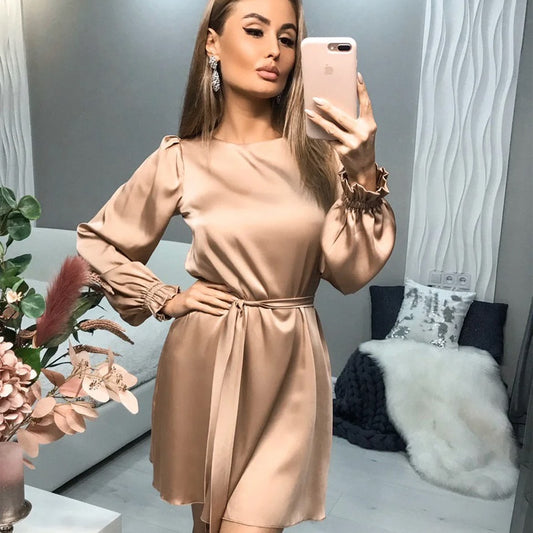 Satin Dress