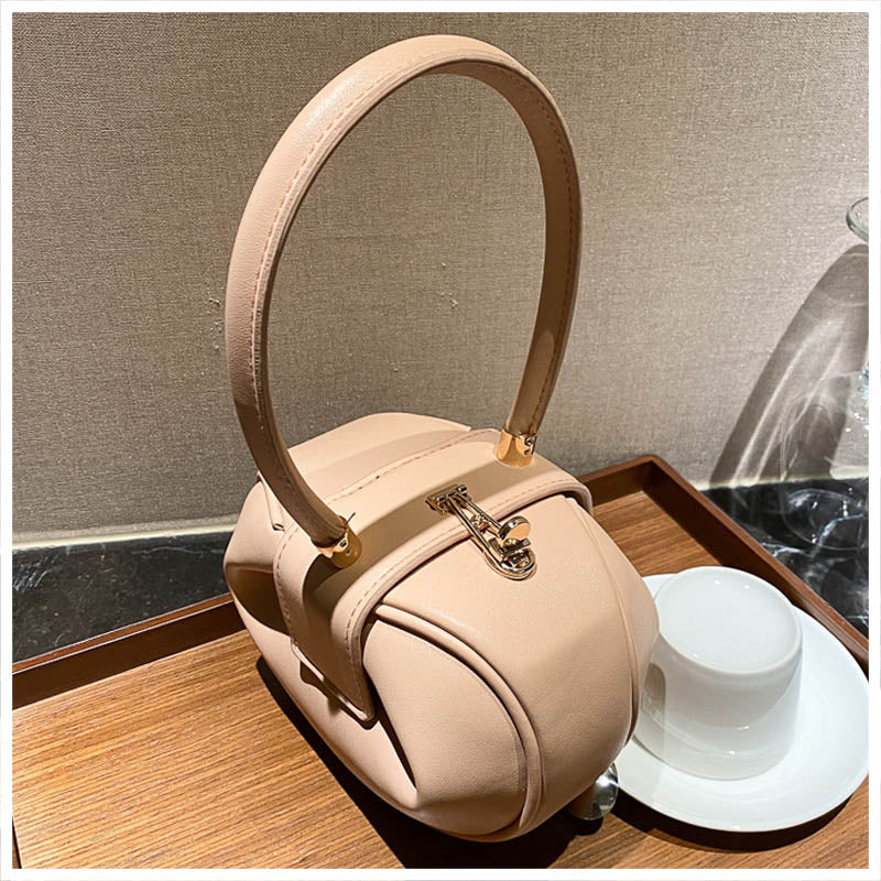 Leather Dumpling Bag