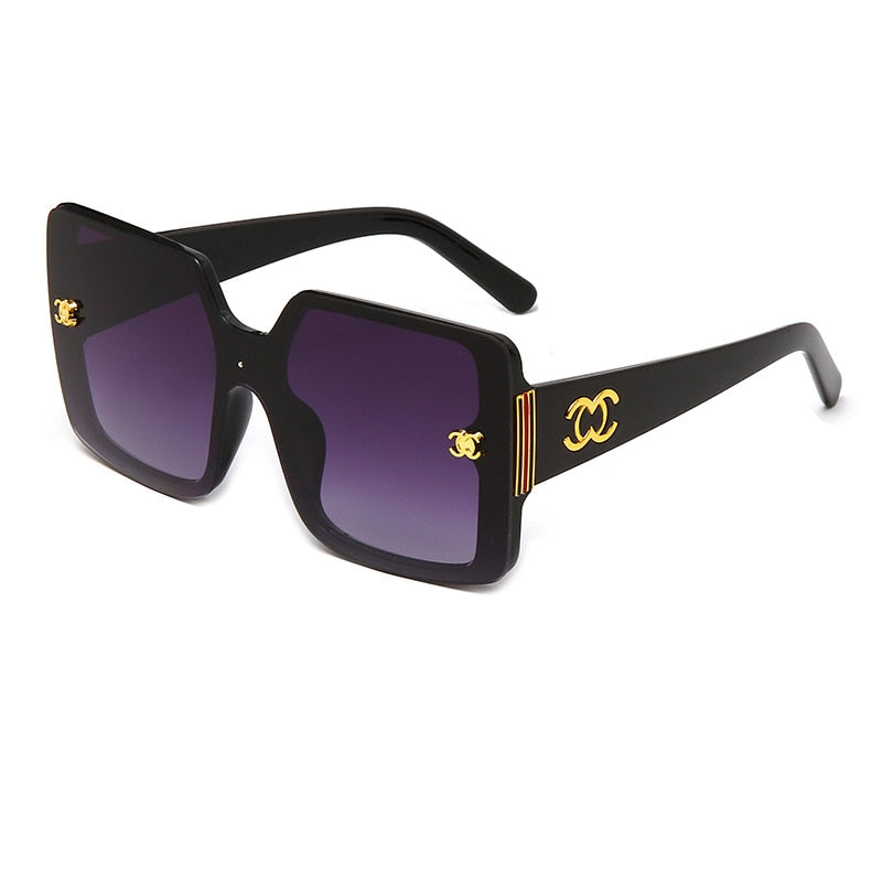 Rimless Square Bee Sunglasses