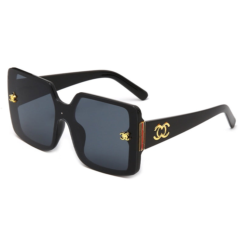 Rimless Square Bee Sunglasses